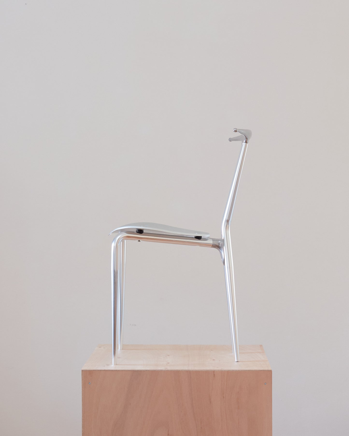 Carlo Bartoli : Holé Chair [Italy] Aluminium Seat