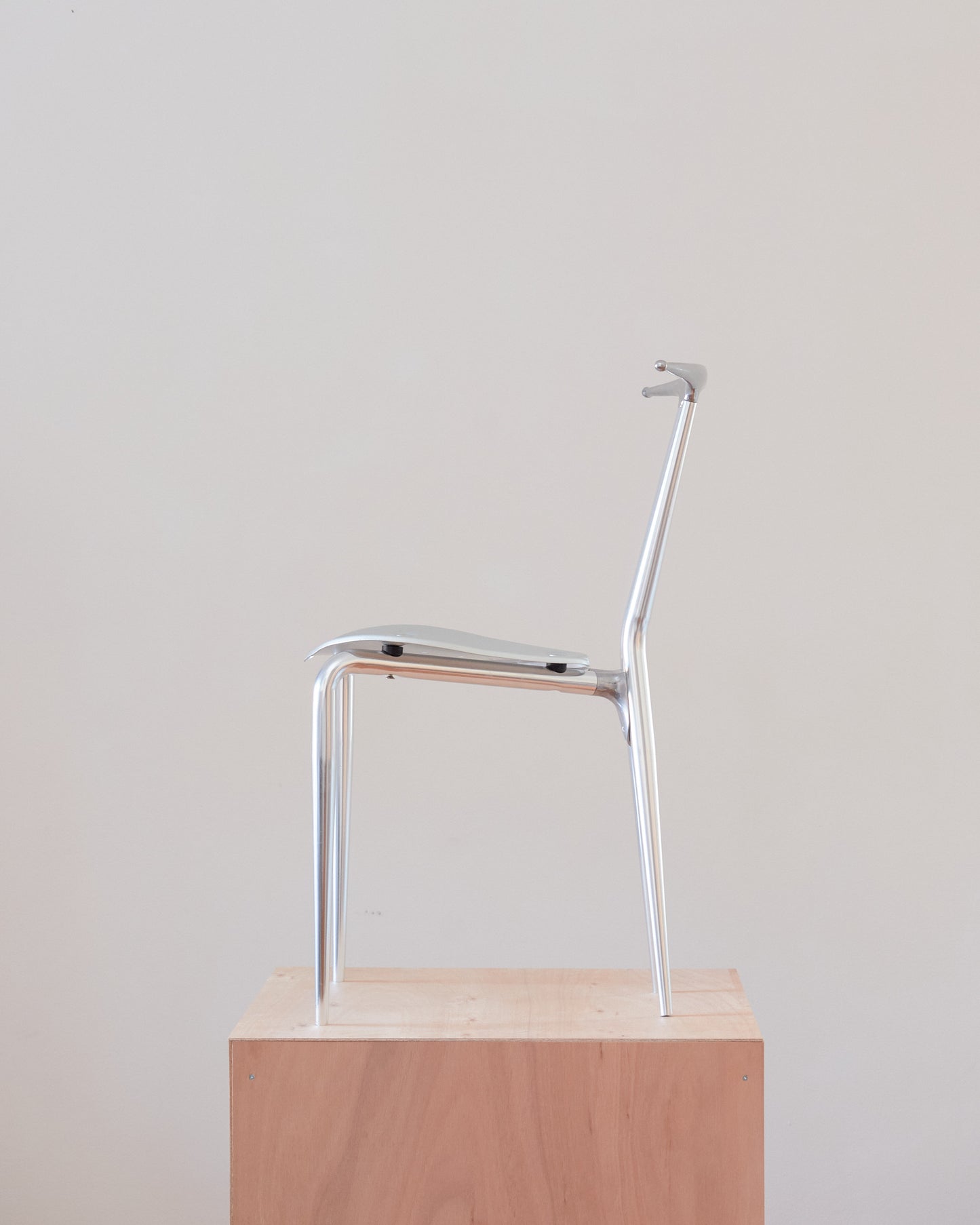 Carlo Bartoli : Holé Chair [Italy] Aluminium Seat