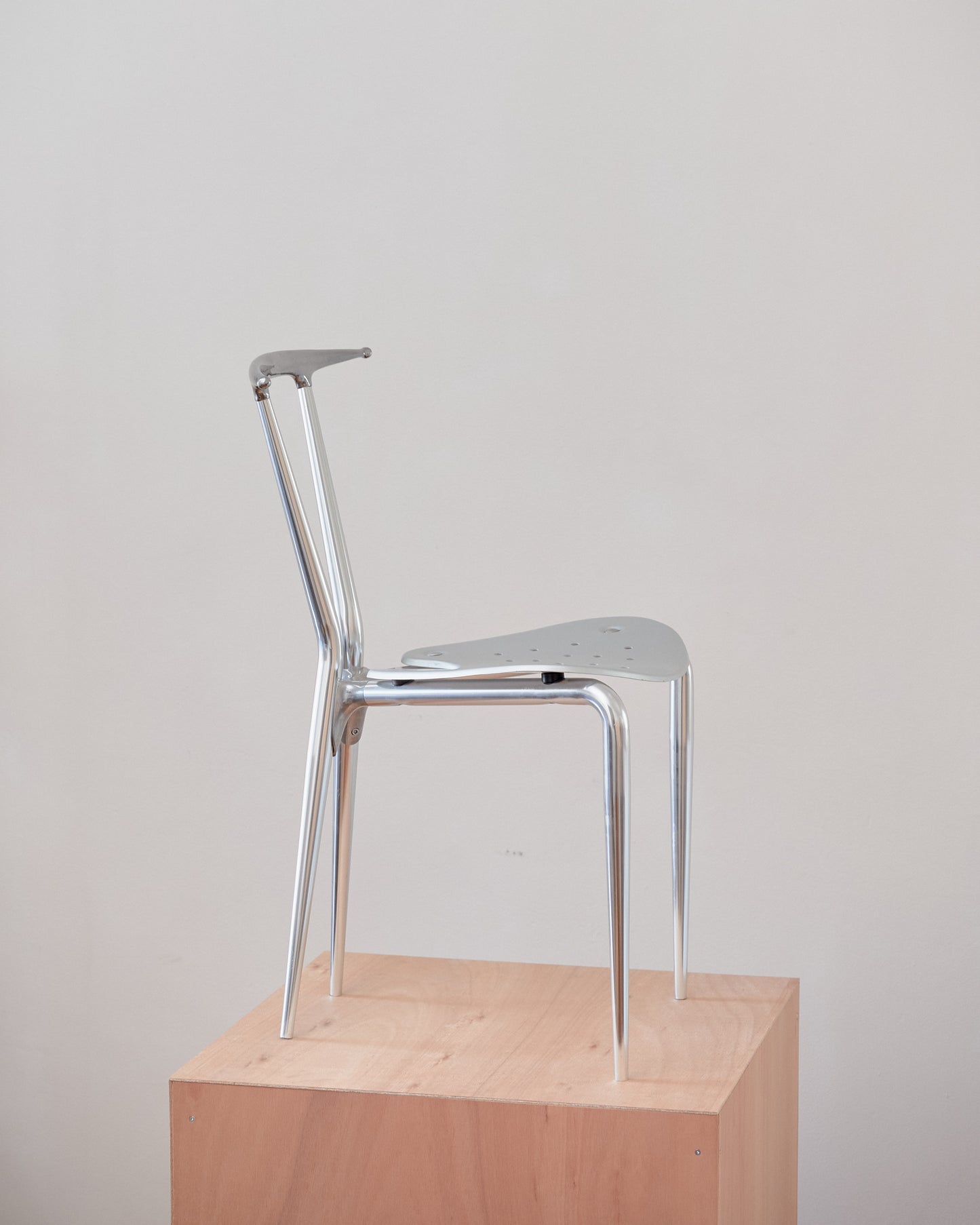 Carlo Bartoli : Holé Chair [Italy] Aluminium Seat