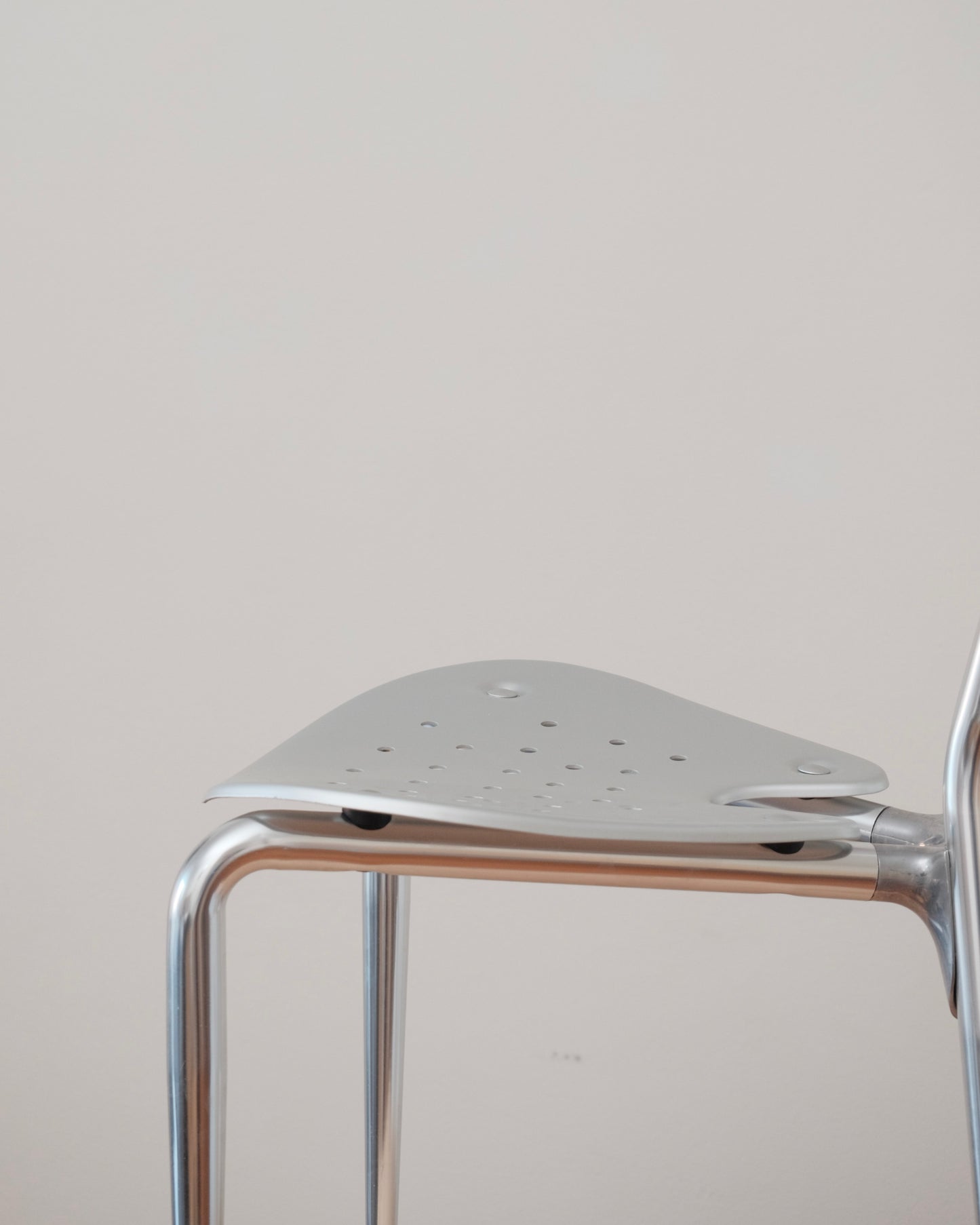 Carlo Bartoli : Holé Chair [Italy] Aluminium Seat