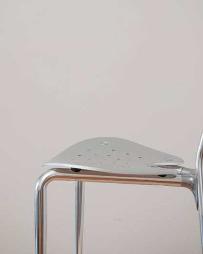 Carlo Bartoli : Holé Chair [Italy] Aluminium Seat